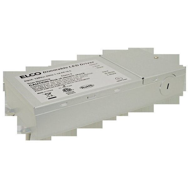 Elco Lighting Electronic Dimmable LED Driver (Large) DRVE24V60DW